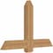 Ekena Millwork Eugene Smooth Timber Gable Bracket, Western Red Cedar, 48"W x 32"H x 3 1/2"D x 5 1/2"F, 16/12 Pitch GBW048X32X0406EUG00SWR - alternate 3